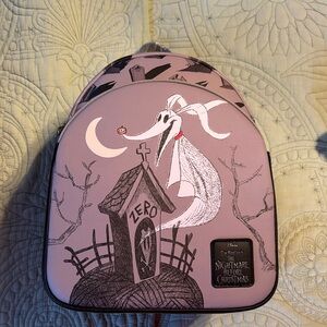 Zero Nightmare Before Christmas Disney Loungefly NWT